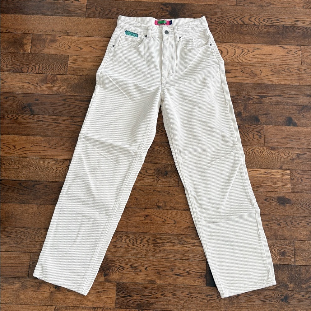 Empyre High-rise Corduroy White pants Size 3